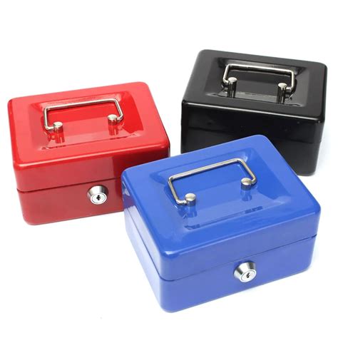 homemade steel lock box|cash box for office.